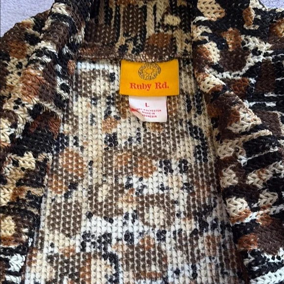 Ruby Rd. Women's Multicolor Jacket - Picture 3 of 9